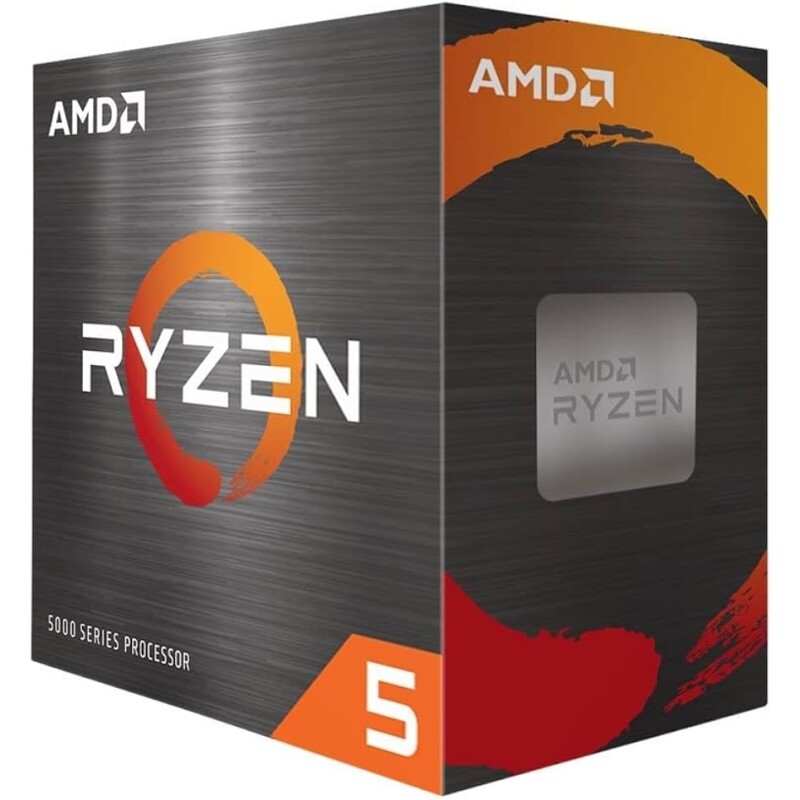 Imagem Processador Amd Ryzen 5 5600 3.5ghz (Turbo 4.4ghz) 32mb Cache Am4 100-100000927BOX