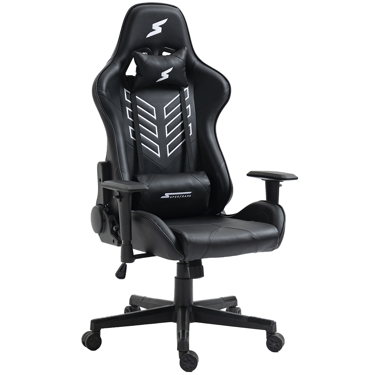 Imagem da oferta Cadeira Gamer SuperFrame Godzilla, Reclinável, Preto