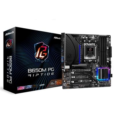 Imagem da oferta Placa Mãe ASRock B650M PG Riptide, AMD, Micro ATX, DDR5 