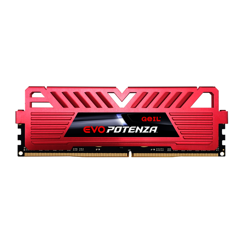 Imagem Memória DDR4 Geil Evo Potenza Edição AMD 8GB 3200MHz Red GAPR48GB3200C16BSC