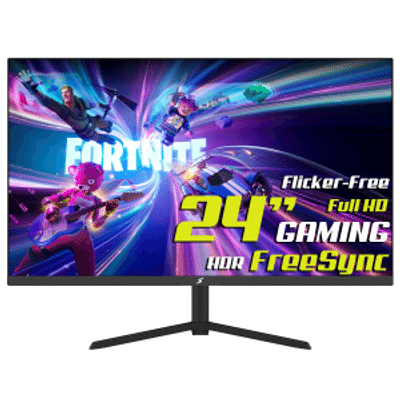 Imagem da oferta Monitor Gamer SuperFrame Vision 24'' FHD 102% SRGB E-LED HDR FreeSync HDMI/VGA 100Hz - SFPFB-24100-FHD