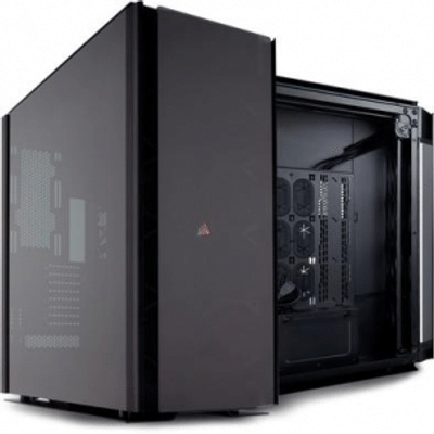 Imagem Gabinete Gamer Corsair Obsidian Series 1000D Super-Tower RGB Vidro Temperado Preto - CC-9011148-WW
