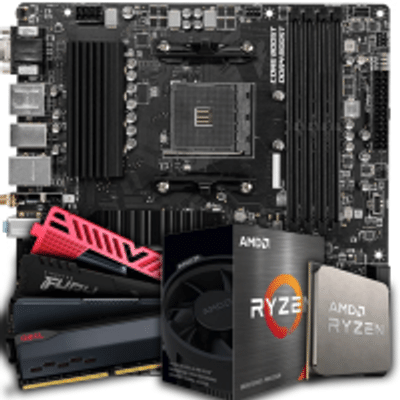Imagem da oferta Kit Upgrade AMD Ryzen 5 5600GT Placa Mãe Chipset A520 16GB (2X8GB) DDR4