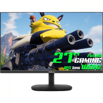 Imagem da oferta Monitor Gamer AsRock 27" IPS FHD 1ms 100Hz FreeSync HDMI/VGA - CL27FF