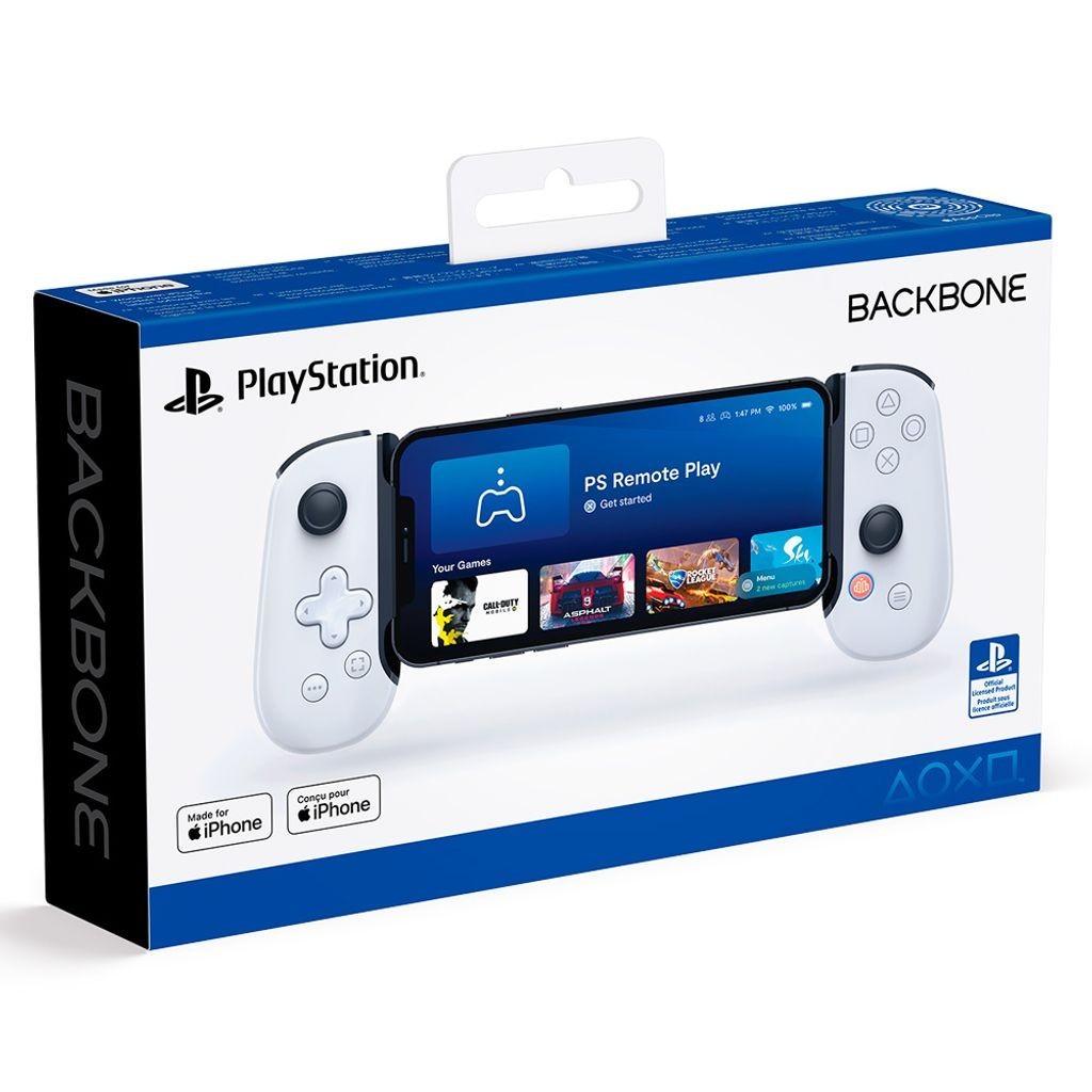 Imagem da oferta Controle Backbone One PlayStation Edition Lightning White 2ª Geração