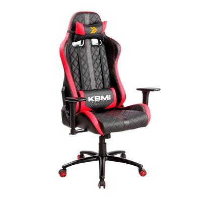 Imagem Cadeira Gamer KBM! GAMING Hailstorm CG450, Preta e Vermelha