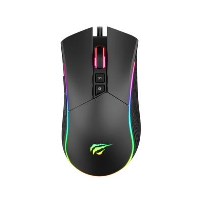 Imagem da oferta Mouse Gamer Havit, RGB, 4800 DPI, 7 Botões, Preto