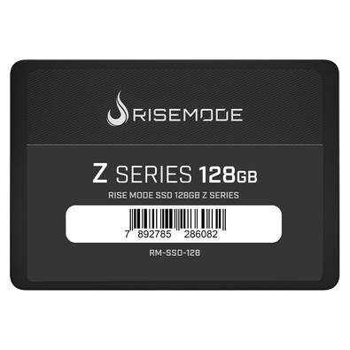 Imagem SSD Rise Mode Gamer Z Series 128GB Sata Leitura: 535MB/s e Gravação: 435MB/s - RM-SSD-128