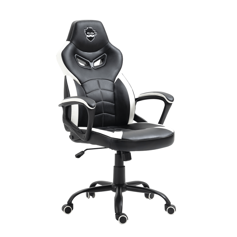 Imagem Cadeira Gamer Ninja Jiraya Preto e Branco