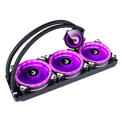 Imagem Water Cooler Rise Mode, RGB, 360mm, AMD/Intel, Preto 