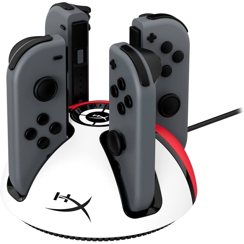 Imagem da oferta Carregador para Controle Joy-Con HyperX ChargePlay Quad 2