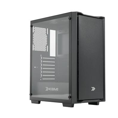 Imagem da oferta Gabinete Gamer KBM! GAMING GN110 Mid Tower, Preto, Lateral em Vidro, USB 3.0