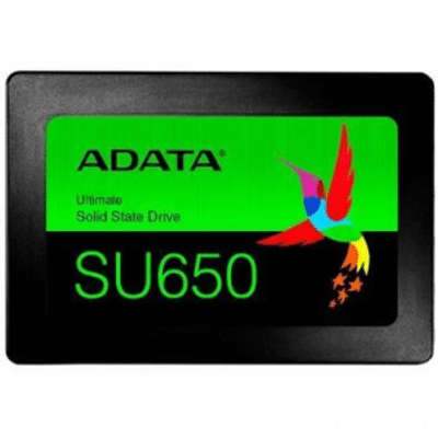 Imagem SSD Adata Su650 240GB Leitura 520 MB/s Gravação 450MB/s - Asu650ss-240gt-r