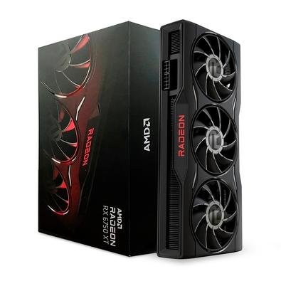 Imagem da oferta Placa de Vídeo RX 6750XT Gaming XFX Graphics Card AMD Radeon, 12GB GDDR6, Ray tracing, Fidelity FX 