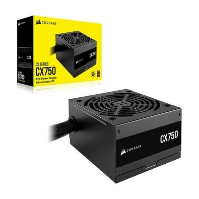 Imagem da oferta Fonte Corsair CX Series CX750, 750W, 80 Plus Bronze, Com Cabo, Preto