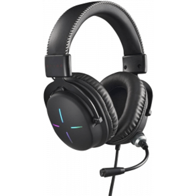 Imagem Headset Gamer Nitro NHW200 Gen 2 desing over-ear RGB com Microfone omnidirecional