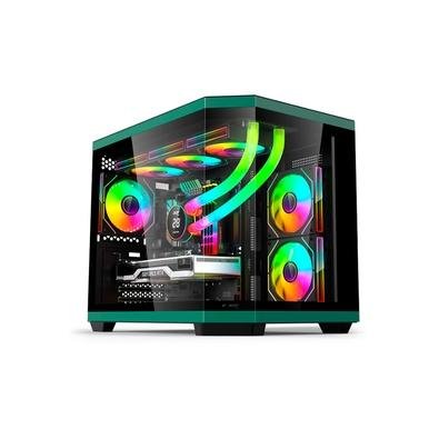 Imagem da oferta Gabinete Gamer Acer V951V, Mid Tower, Compatível com Micro-ATX, Lateral e Frontal em Vidro, Preto - V951BK