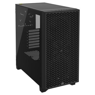 Imagem da oferta Gabinete Gamer Corsair 3000D Airflow, Mid-Tower, ATX, Lateral em Vidro Temperado, com FAN, Preto