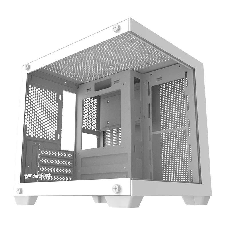 Imagem da oferta Gabinete Gamer Aigo Darkflash Durin D275M, Mid-Tower, Lateral de Vidro, Branco