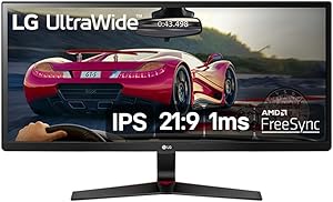 Imagem da oferta Monitor Gamer LG Pro Gamer 29" IPS UltraWide FHD 75Hz 1ms FreeSync Preto 29UM69G-B.AWZM