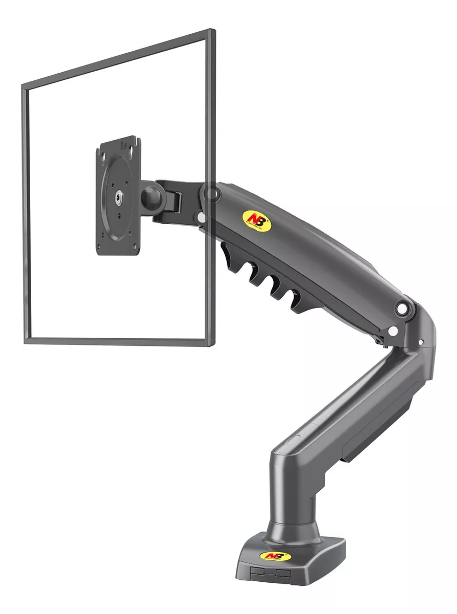 Imagem da oferta Suporte North Bayou Nb F80 de Mesa Para Tv Monitor de 17" Até 30" Preto