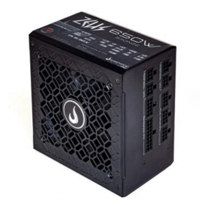 Imagem da oferta Fonte Gamer Rise Mode Zeus 650W Modular PFC Ativo - RM-PSU-01-BZ-650