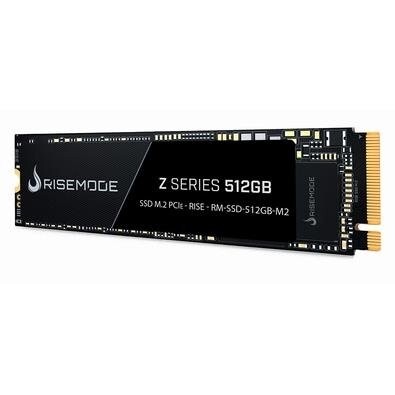 Imagem da oferta SSD Rise Mode Gamer M.2 Z Series 512GB M.2 NVMe Leitura: 2200MB/s e Gravação: 1800MB/s