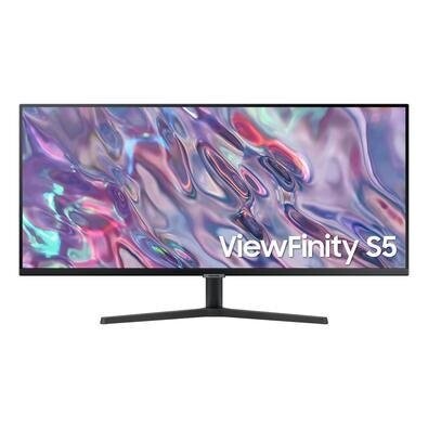 Imagem Monitor Samsung Viewfinity S5 34p Wqhd Ultrawide 100Hz 5Ms HDR10 HDMI DP Freesync Game Mode Preto