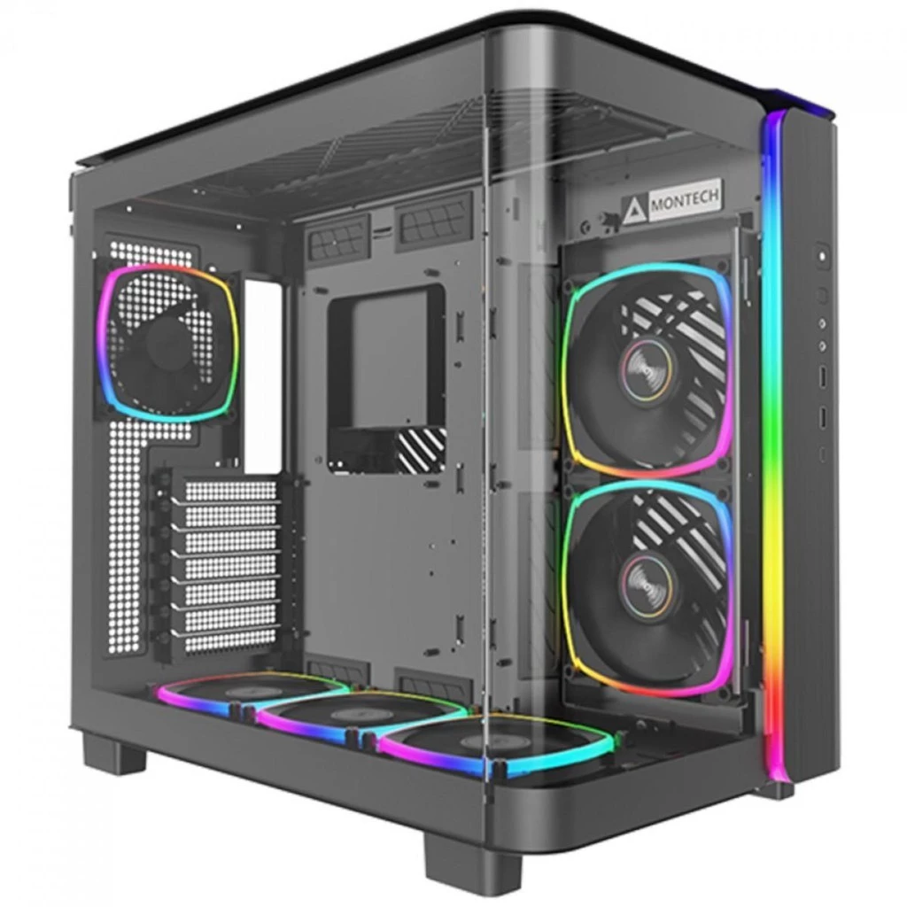 Imagem da oferta Gabinete Gamer Montech King 95, ARGB, Mid Tower, ATX
