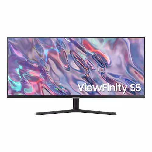 Imagem da oferta Monitor Samsung Viewfinity S5 34" WQHD, Ultrawide, 100Hz, 5ms, HDR10, HDMI, DP, FreeSync, Game Mode