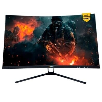 Imagem da oferta Monitor Gamer Husky Storm 27' LED Curvo 180Hz Full HD 1ms DisplayPort e HDMI 99% sRGB Adaptive Sync Ajuste de Ângulo - HGMT001