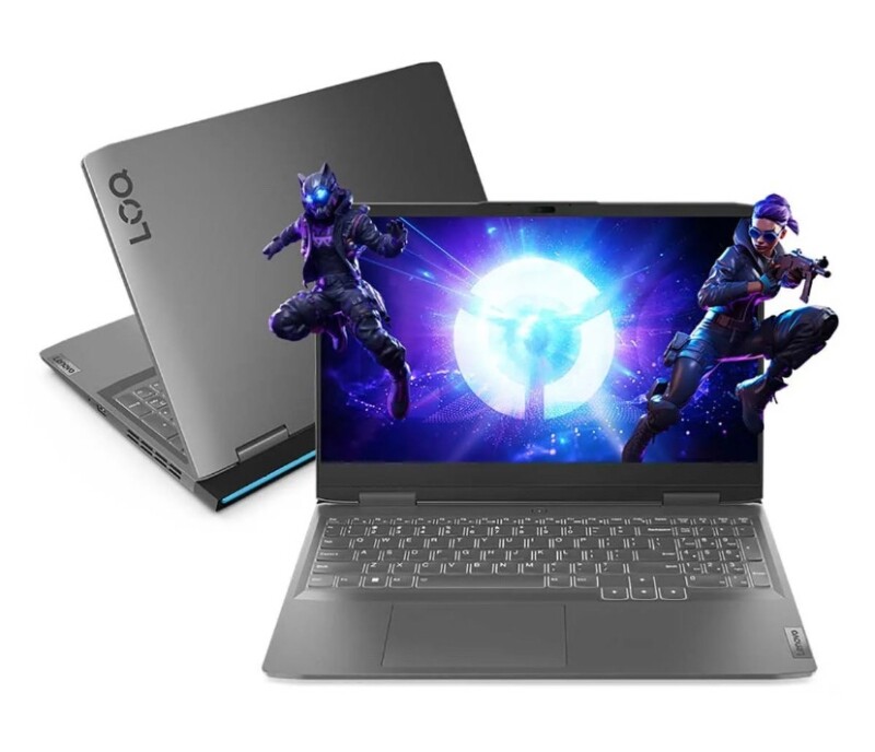 Imagem da oferta Notebook Gamer Lenovo LOQ Intel CORE I5 12450H 16GB 512 GB SSD Tela 15.6" Full HD Windows 11 Home RTX 2050 83EU0001BR