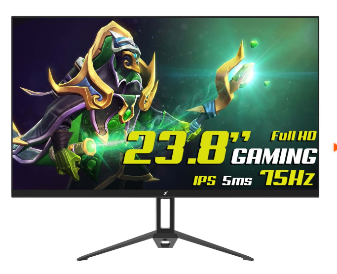 Imagem da oferta Monitor Gamer SuperFrame View, 23.8 Pol, Full HD, IPS, 5ms, 75Hz, 99% sRGB, FreeSync, HDMI/VGA, SFVFB-2475-FHD