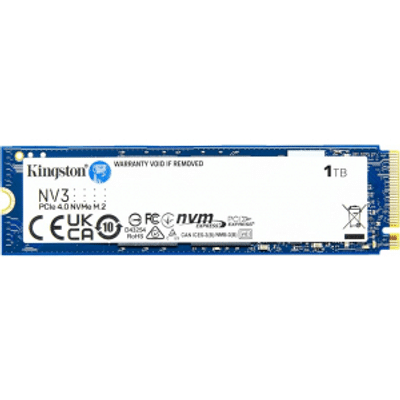 Imagem da oferta Kingston NV3 1TB M.2 2280 NVMe SSD | PCIe 4.0 Gen 4x4 | Up to 6000 MB/s | SNV3S/1000G