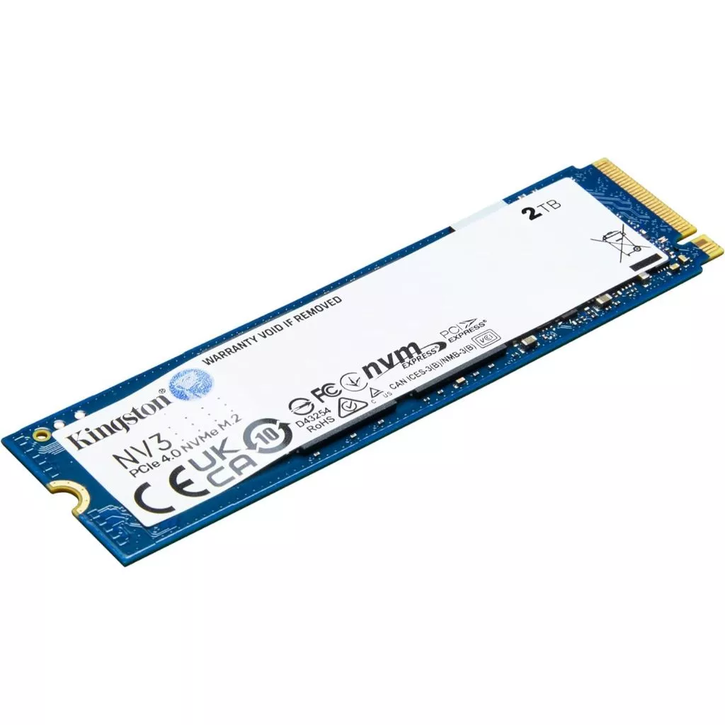 Imagem da oferta SSD Kingston NV3 M.2 2280 NVMe SSD | PCIe 4.0 Gen 4x4 | Até 6000 MB/s