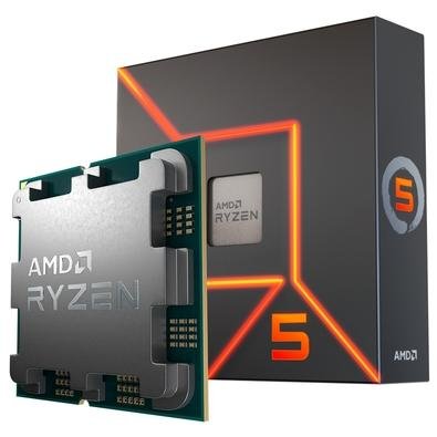Imagem Processador AMD Ryzen 5 7600, 5.1GHz Max Turbo, Cache 38MB, AM5, 6 Núcleos, Vídeo Integrado