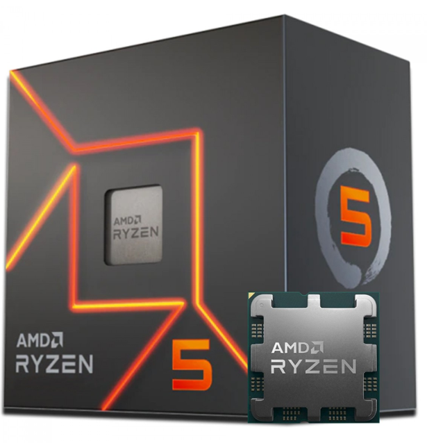 Imagem Processador AMD Ryzen 5 8500G, 3.5GHz (5.0GHz Turbo), 6-Cores 12-Threads, AM5