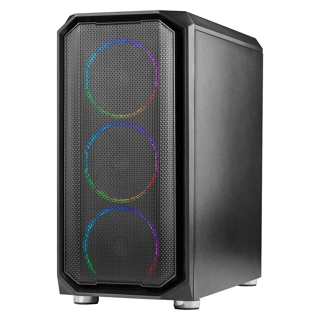 Imagem da oferta Gabinete Gamer Ninja Apolo, Mid Tower, RGB, mATX, 3 Fans