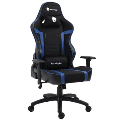 Imagem Cadeira Gamer Terabyte Vision Reclinável 2D Preto e Azul