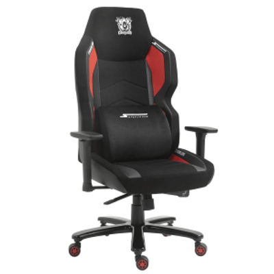 Imagem da oferta Cadeira Gamer SuperFrame Cinderlord Pro Edition Reclinável 4D Preto e Vermelho