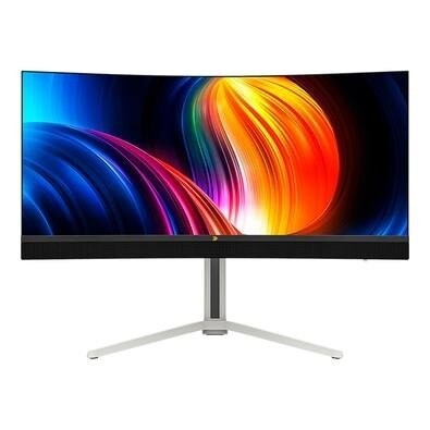 Imagem da oferta Monitor Gamer KBM! GAMING MG900 34" Curvo Mini-led 180 Hz 1ms HDMI e DisplayPort USB-C HDR FreeSync - KGMG90034BR