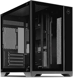 Imagem da oferta Gabinete Gamer Mancer CV100 | Mid-Tower | Tipo Aquário | Vidro Panorâmico | USB 3.0 | Preto