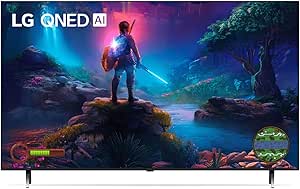 Imagem da oferta Smart TV 4K 55" LG QNED AI 120Hz 55QNED85T  