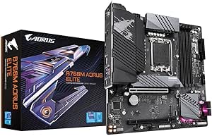 Imagem Placa Mãe Gigabyte B760M AORUS ELITE (rev. 1.0), LGA 1700, DDR5