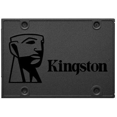 Imagem SSD Kingston A400 480GB SATA III 2.5" Leitura: 500MB/s Gravação: 450MB/s Preto - SA400S37/480G
