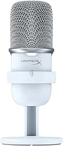 Imagem da oferta Microfone Condensador USB HyperX Solocast - Branco