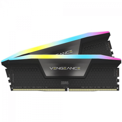Imagem da oferta Memória DDR5 Corsair Vengeance RGB 32GB (2x16GB) 6000MHz Preto CMH32GX5M2B6000C36