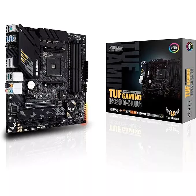 Imagem da oferta Placa-Mãe ASUS TUF Gaming B550M-Plus, AMD AM4, mATX, DDR4