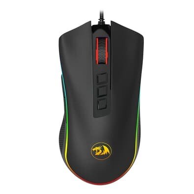 Imagem Mouse Gamer Redragon Cobra, Chroma RGB, 10000DPI, 7 Botões, Preto