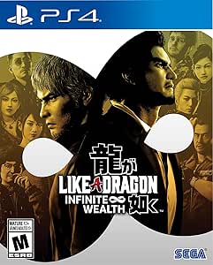 Imagem Like a Dragon Infinite Wealth - PS4